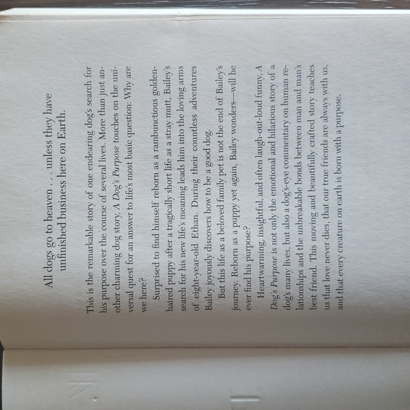 A Dog's Purpose Book by W. Bruce Cameron - Picture 3 of 5